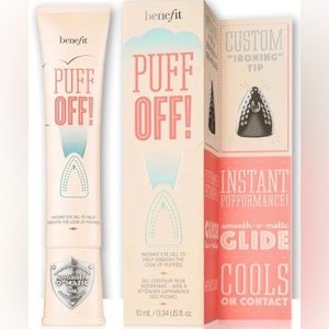 BENEFIT PUFF OFF! INSTANT EYE GEL TO HELP SMOOTH THE LOOK OF PUFFIES -NEW IN BOX